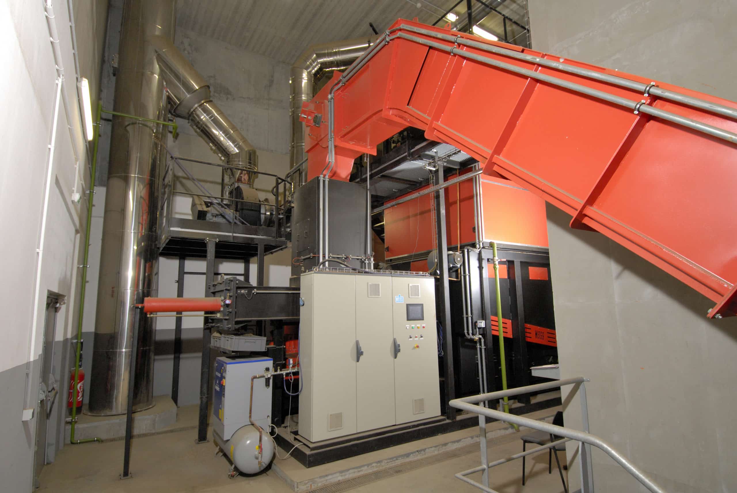 Chaufferie urbaine - S. Leitenberger - Adobe Stock 366453459